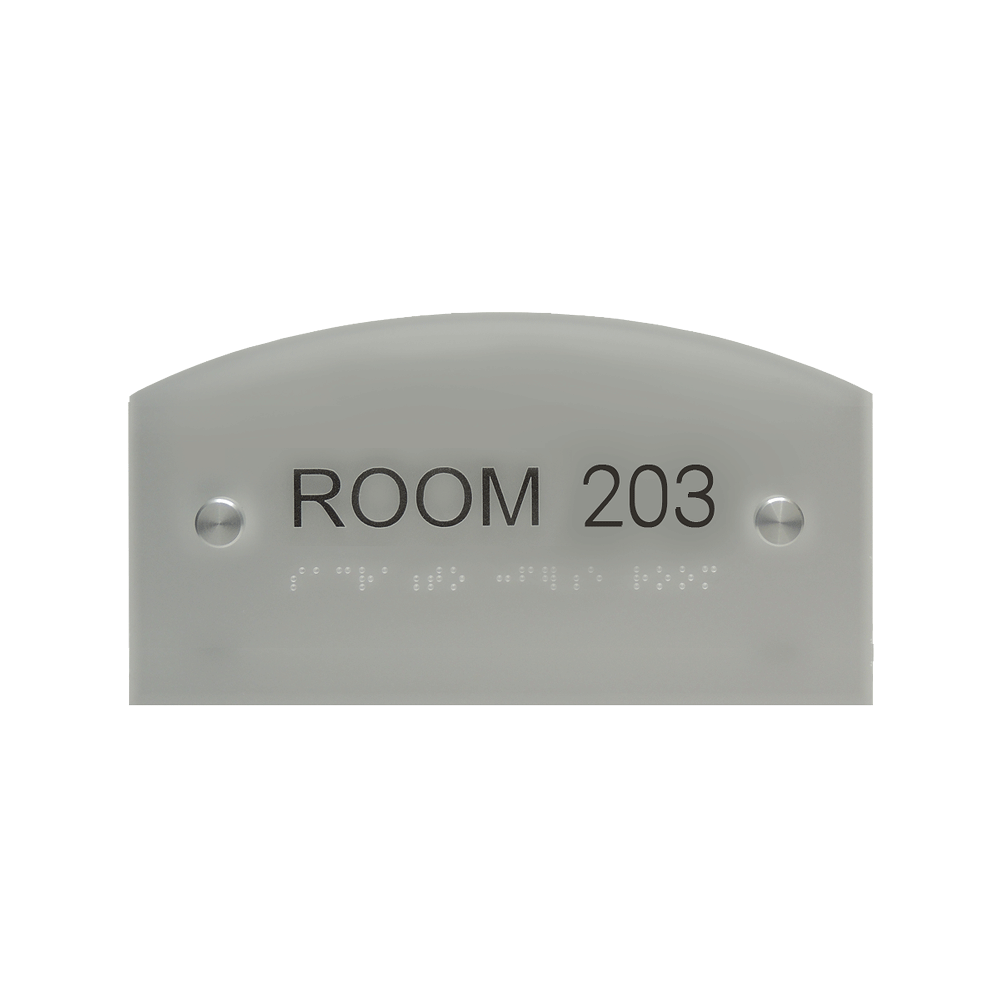 ADA Braille Sign - 3.875"H x 7.875"W - DENALI14